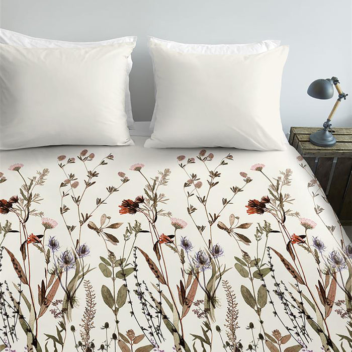 Ambiante Dry Flowers Dekbedovertrek 200 x 200/220 cm - Multi