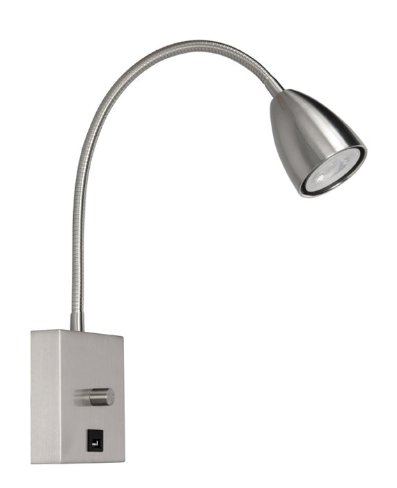 Highlight Wandlamp Malmö Led RVS incl. Dimmer & USB