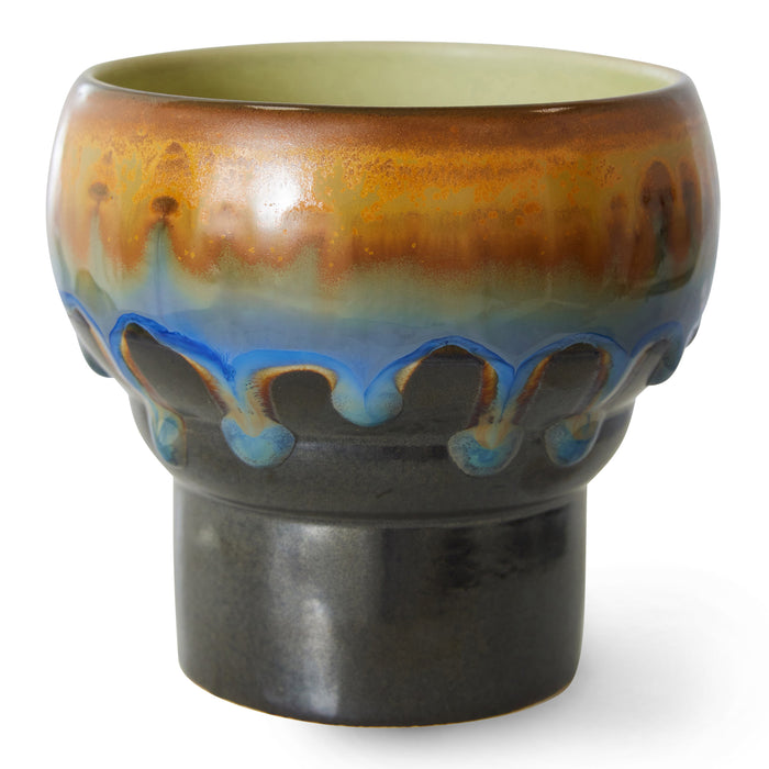 HKliving 70's Ceramics Lungo Mok 0,24 L - Set van 2 - Merge