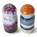 HKliving 70's Ceramics Peper & Zoutstel - Stargaze