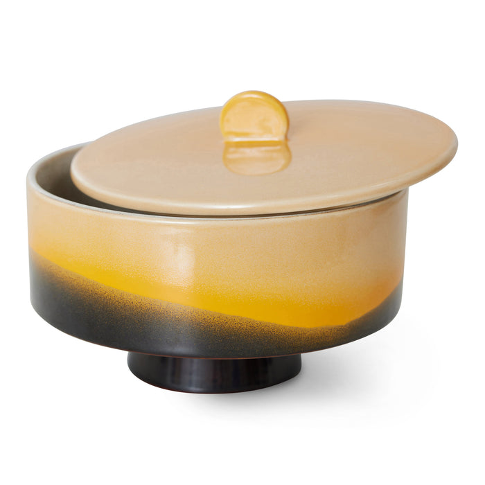 HKliving 70's Ceramics Bonbon Schaal - Sunshine