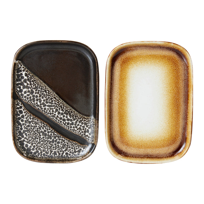 HKliving 70's Schaal Set van 2 - Mojave