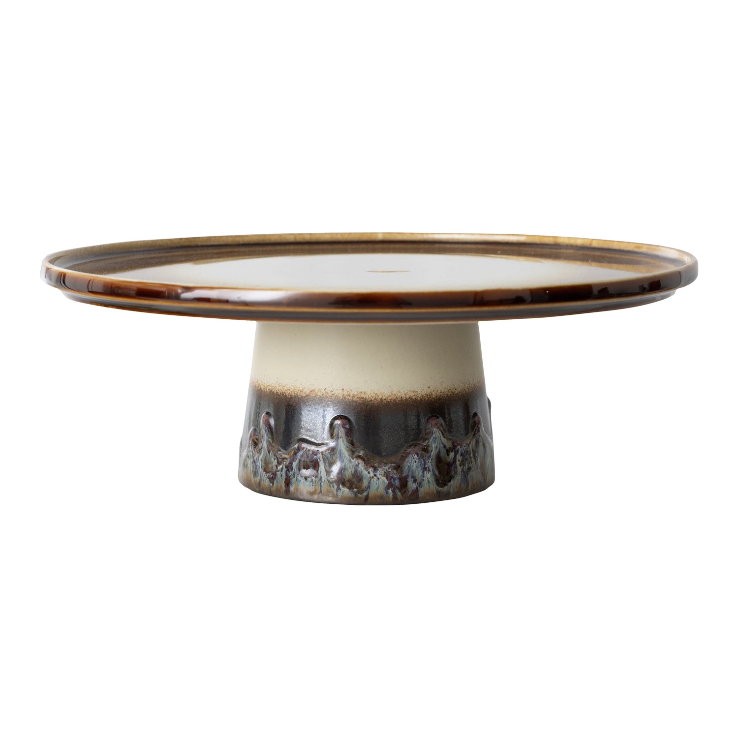 HKliving 70's Ceramics Taartplateau Ø 26 cm - Orbit