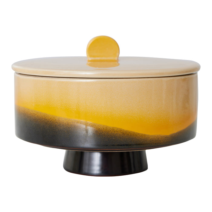 HKliving 70's Ceramics Bonbon Schaal - Sunshine