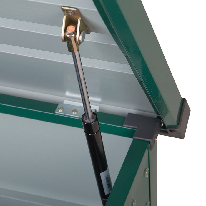 Beliani - CEBROSA S - Kussenbox - Groen - Staal