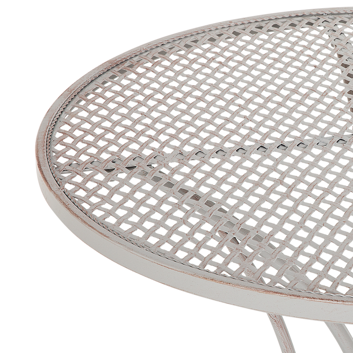 Beliani - CILENTO - Bistroset voor 2 - Grijs - IJzer