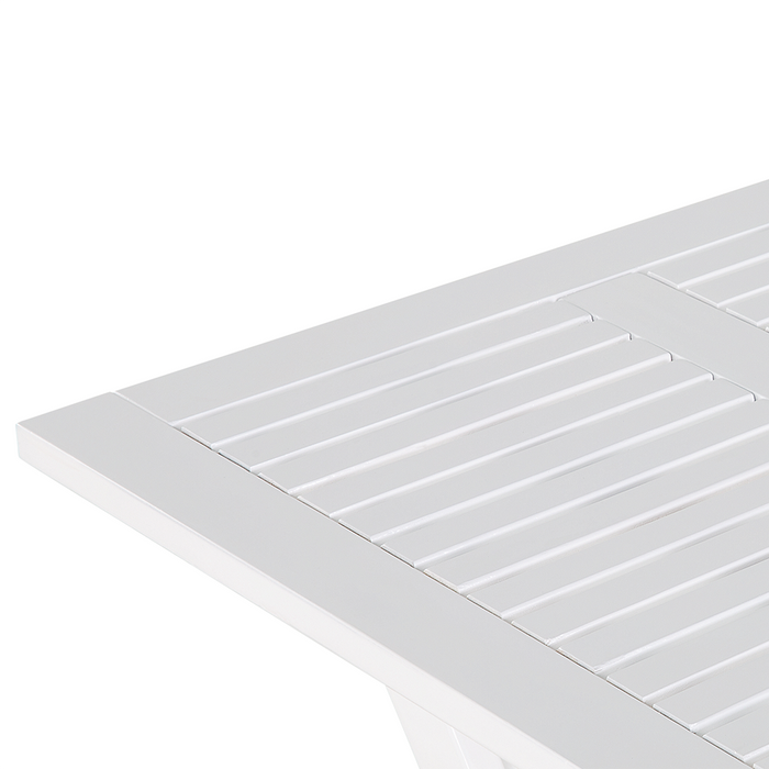 Beliani - FIJI - Bistroset voor 2 - Wit - Acaciahout