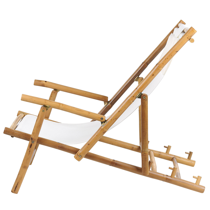 Beliani-ATRANI|SPELLO-Bistroset voor 2-Lichte houtkleur-Bamboehout