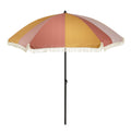 In The Mood Collection Parasol Gestreept - H238 x Ø220 cm - Oranje