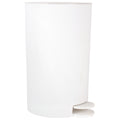 MSV badkamer|toilet pedaalemmer - wit - 3L - 15 x 27 cm