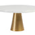 Jay Hill Taartplateau Marmer - Wit Goud - ø 25 cm - Hoogte 12 cm