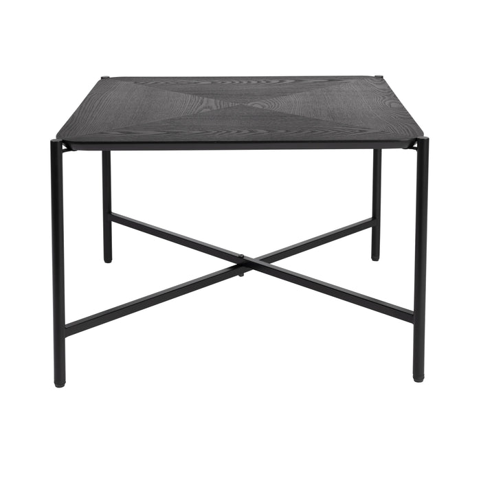 by fonQ Frame Salontafel - 40 x 40 cm - Zwart