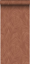 ESTAhome behang palmbladeren terracotta - 0,53 x 10,05 m - 139370