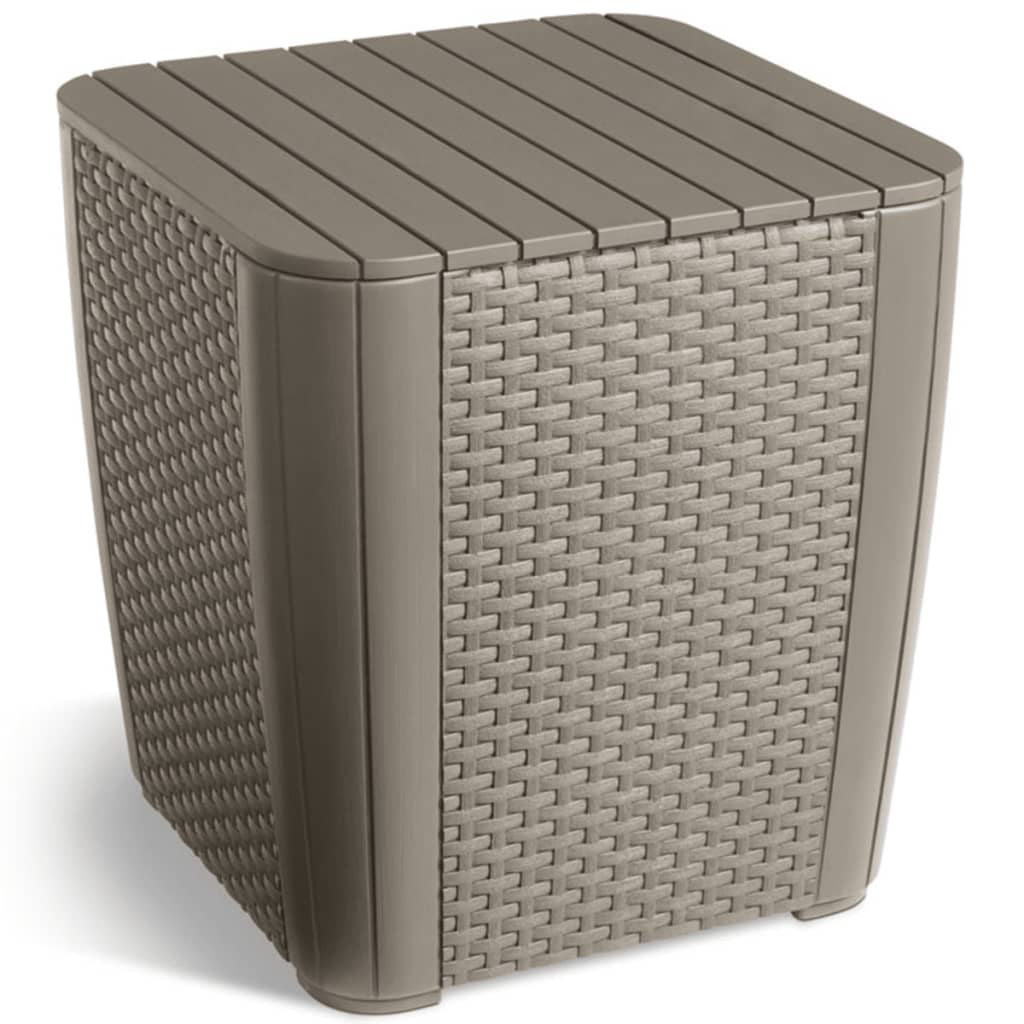 Keter Tuintafel Cappuccino 39 x 39 x 43 cm