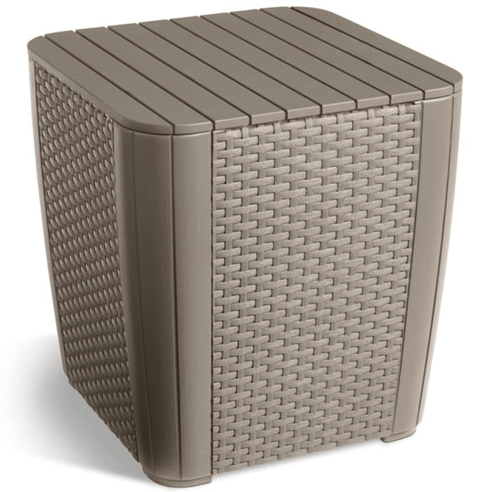 Keter Tuintafel Cappuccino 39 x 39 x 43 cm