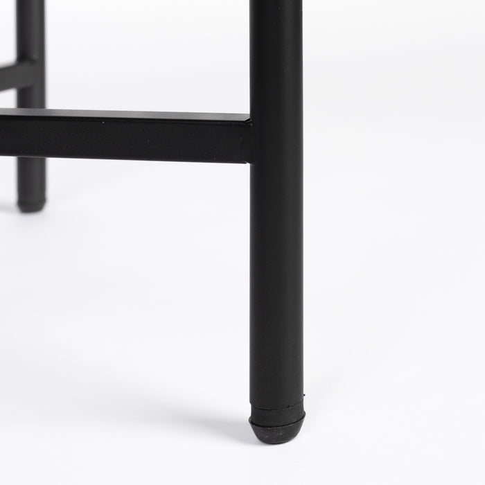 by fonQ Frame Salontafel - 40 x 40 cm - Zwart