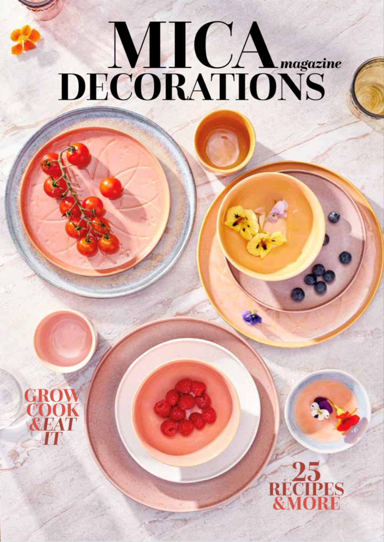 Grow, Cook & Eat it - Mica Decorations