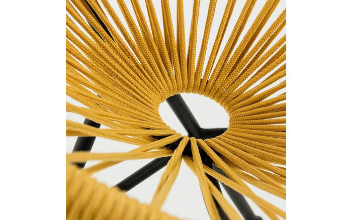 Kave Home - Fauteuil Samantha mostergeel