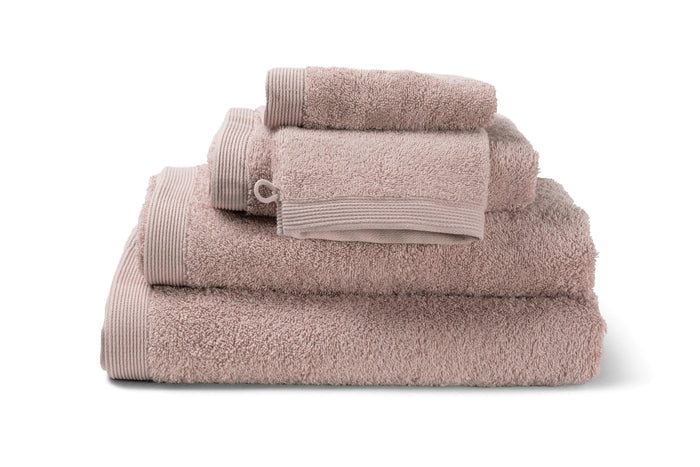 Casilin Como Handdoek set - Badlaken (set|5) Roze - Set van 5 stuks