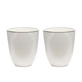 Riviera Maison Koffiemokken, Wit - Relax - 2 stuks