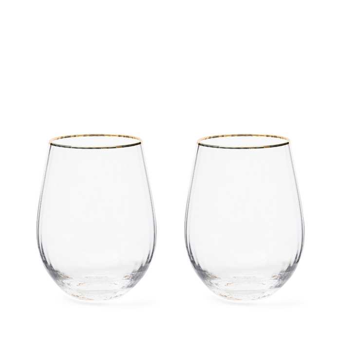 Riviera Maison Waterglazen - Les Saises - Transparant  - 2 stuks