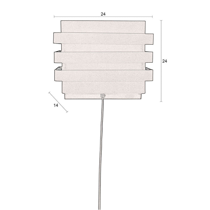 Dutchbone Dumont Wandlamp - Brass