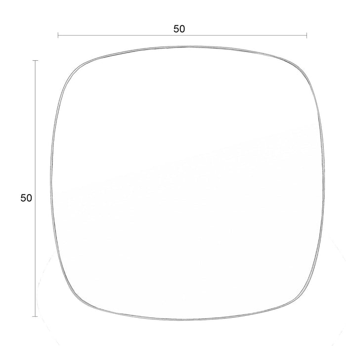 by fonQ Reflect Spiegel - 50 x 50 cm