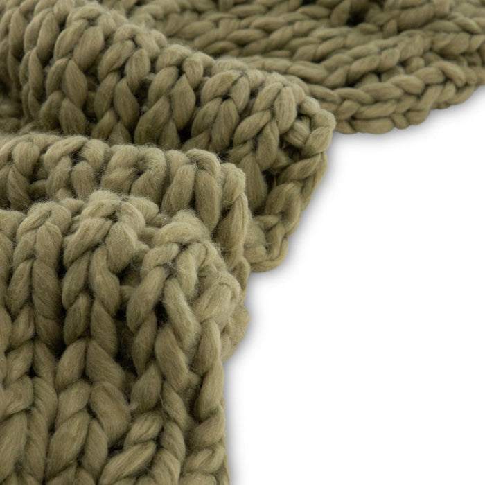 Nest living Verena plaid groen - 170 x 130 cm