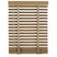 Jaloezie Hout - Hout - Naturel - Hout - 60x210x5cm (BxHxD)