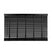 Jaloezie Hout Zwart - Hout - 220x180x5cm (BxHxD)
