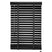 Jaloezie Hout Zwart - Hout - 80x180x5cm (BxHxD)