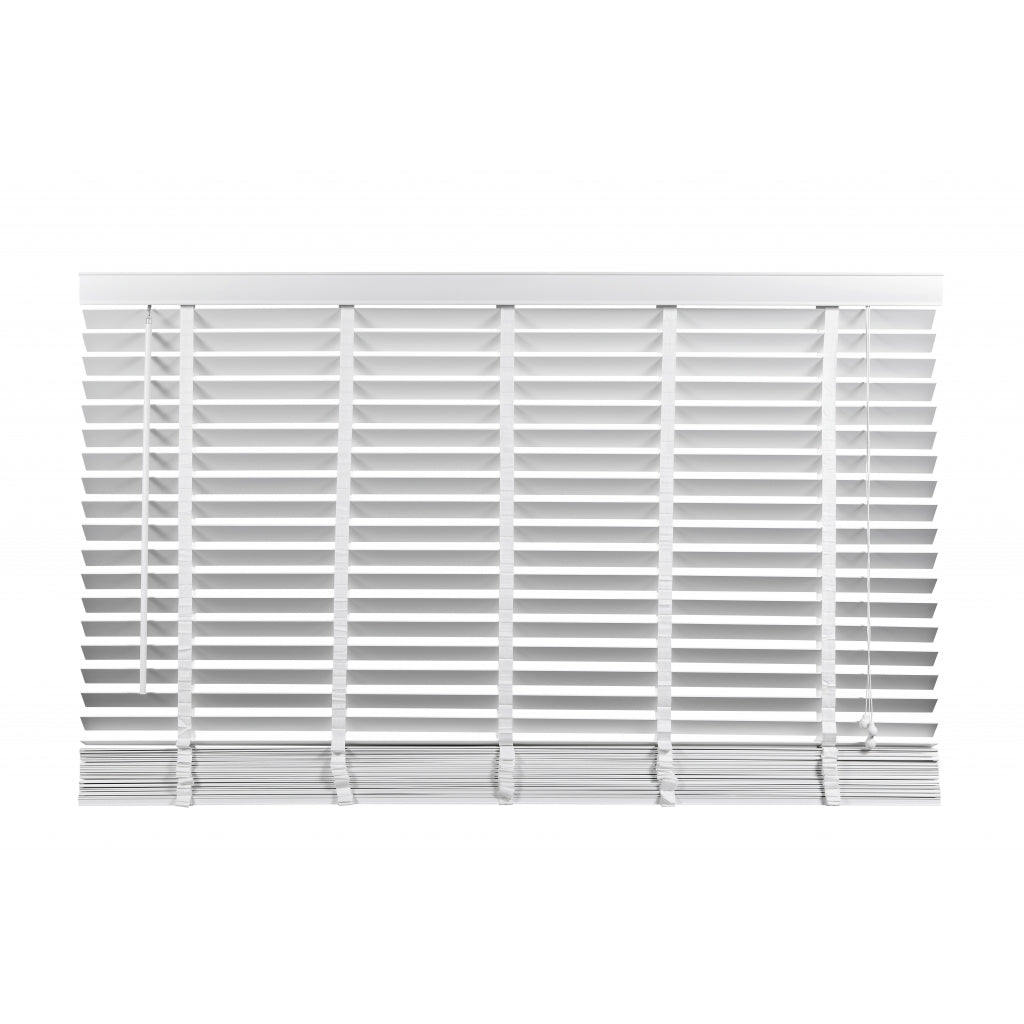 Jaloezie Hout Wit - Hout - 180x210x5cm (BxHxD)