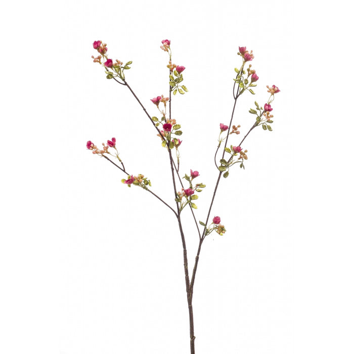 Fleurdirect Kunstbloem Vlambloem - Rood|Roze - Polyester