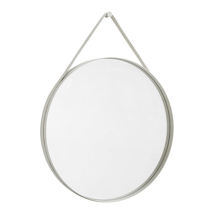 HAY Strap Spiegel Ø 70 cm - Light grey