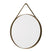 HAY Strap Spiegel Ø 70 cm - Light brown