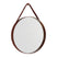 HAY Strap Spiegel Ø 50 cm - Dark brown