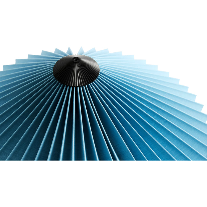 HAY Matin Tafellamp Mirror Base H 38 cm - Placid Blue