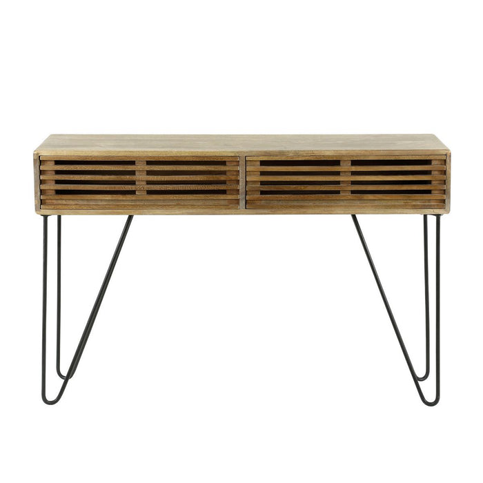 Fraaai - Odila kaptafel 2L 120 cm mangohout