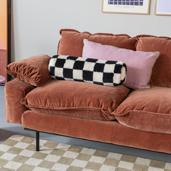 HKliving Retro Sofa 3-zitsbank - Royal Velvet - Magnolia