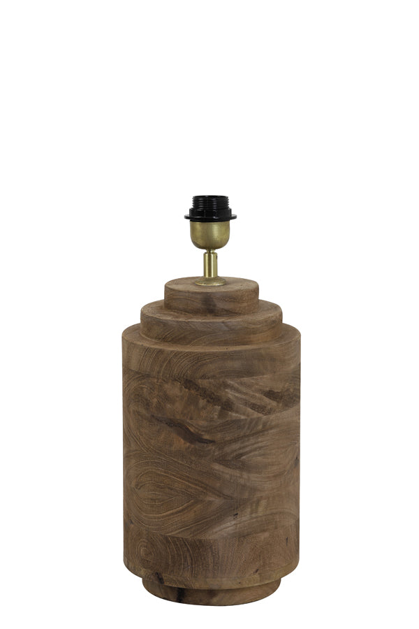 Light & Living Light&living Lampvoet Ø20x43 cm RACCO hout donker bruin