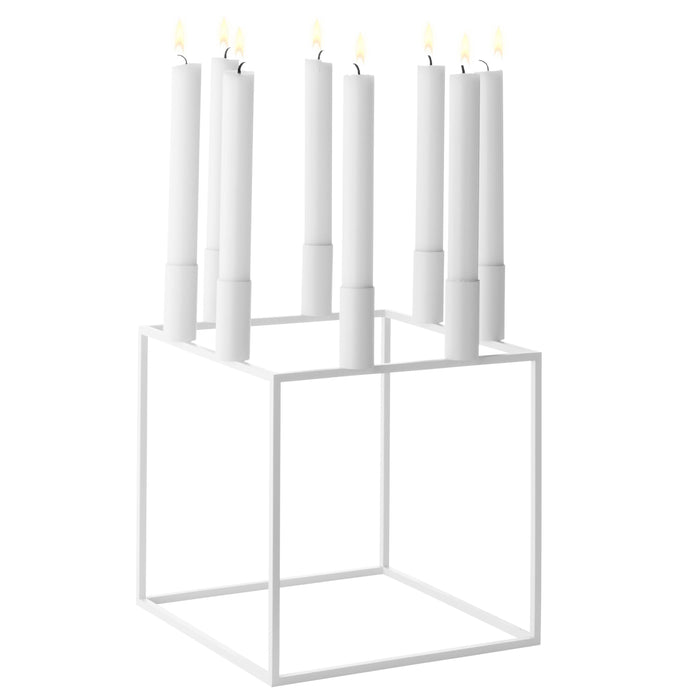 Audo Copenhagen Kubus 8 kandelaar wit