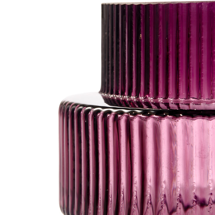 POLSPOTTEN Steps Waxinelichthouder - Paars