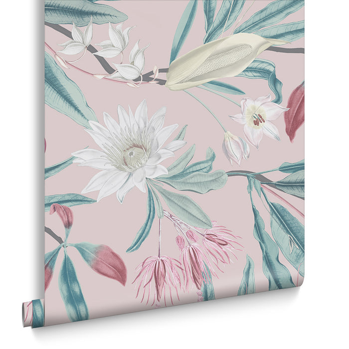 Graham & Brown Vliesbehang - Paradise Blush - 10mx52cm