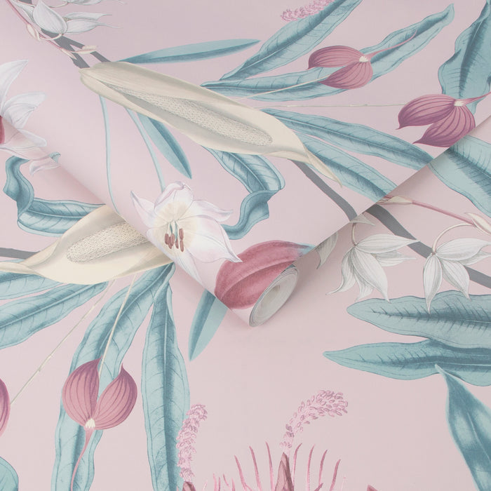 Graham & Brown Vliesbehang - Paradise Blush - 10mx52cm