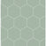 ESTAhome behang hexagon vergrijsd groen en wit - 0,53 x 10,05 m - 1392