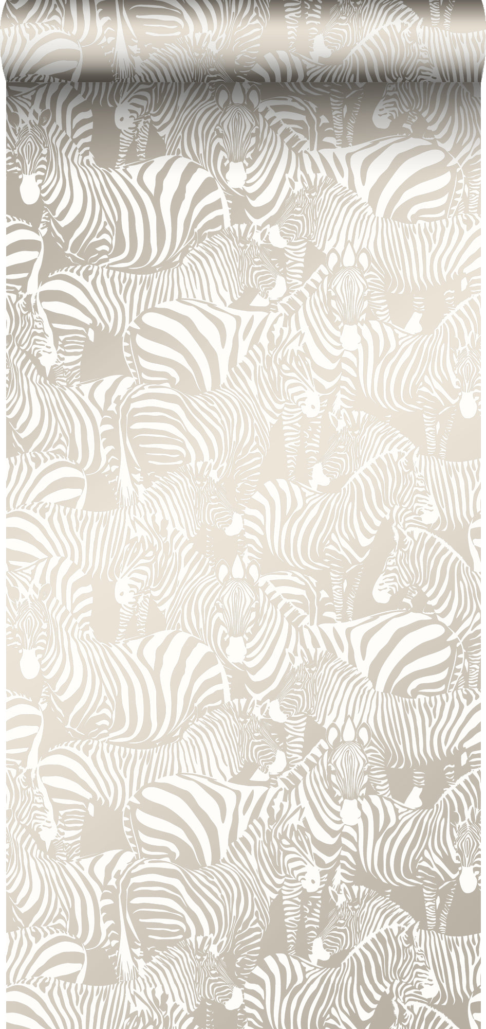 Origin Wallcoverings behang zebra's grijs - 53 cm x 10,05 m - 346837