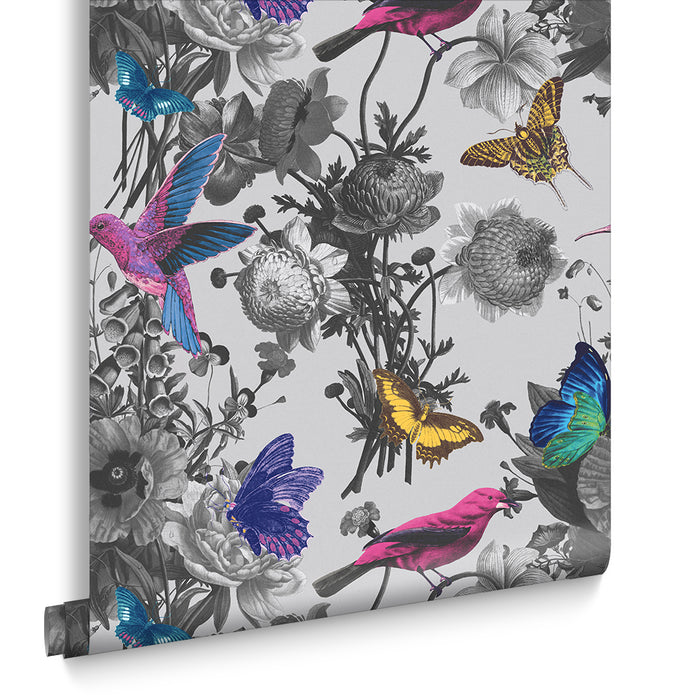 Graham & Brown Vliesbehang - Jardin Grey - 10mx52cm