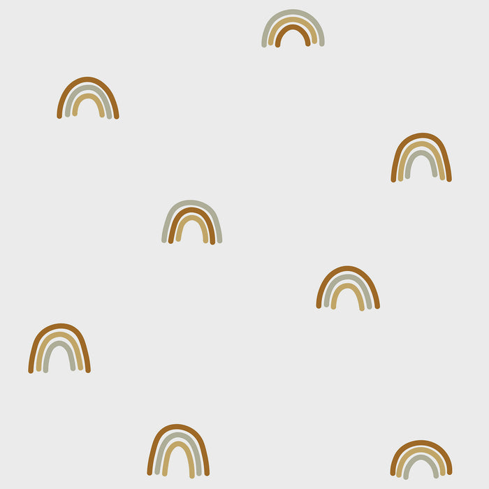Little Dutch Vintage Little Rainbows Behang Kinderkamer - Regenboog -