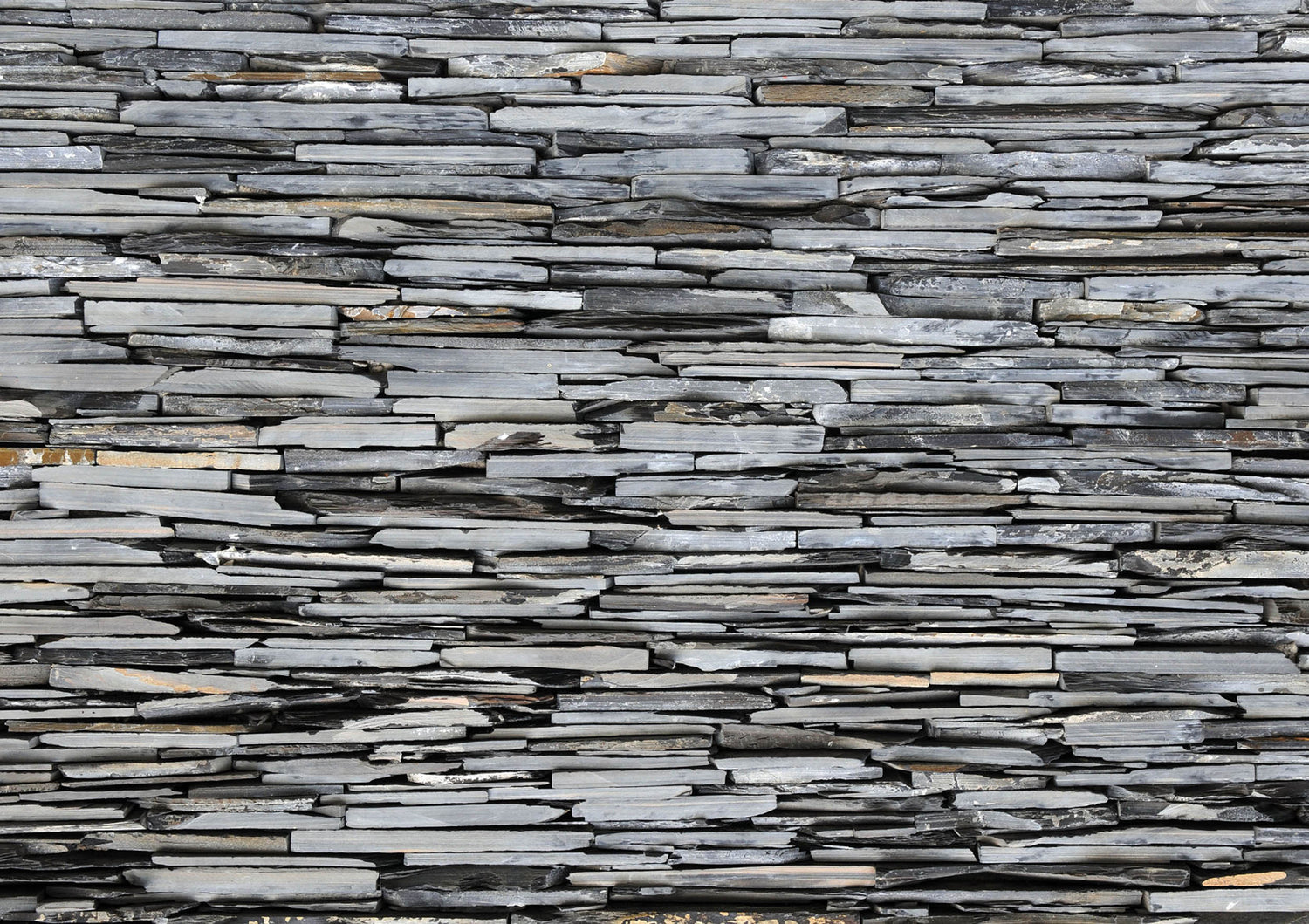 Sanders & Sanders fotobehang stenen muur grijs - 360 x 254 cm - 600391