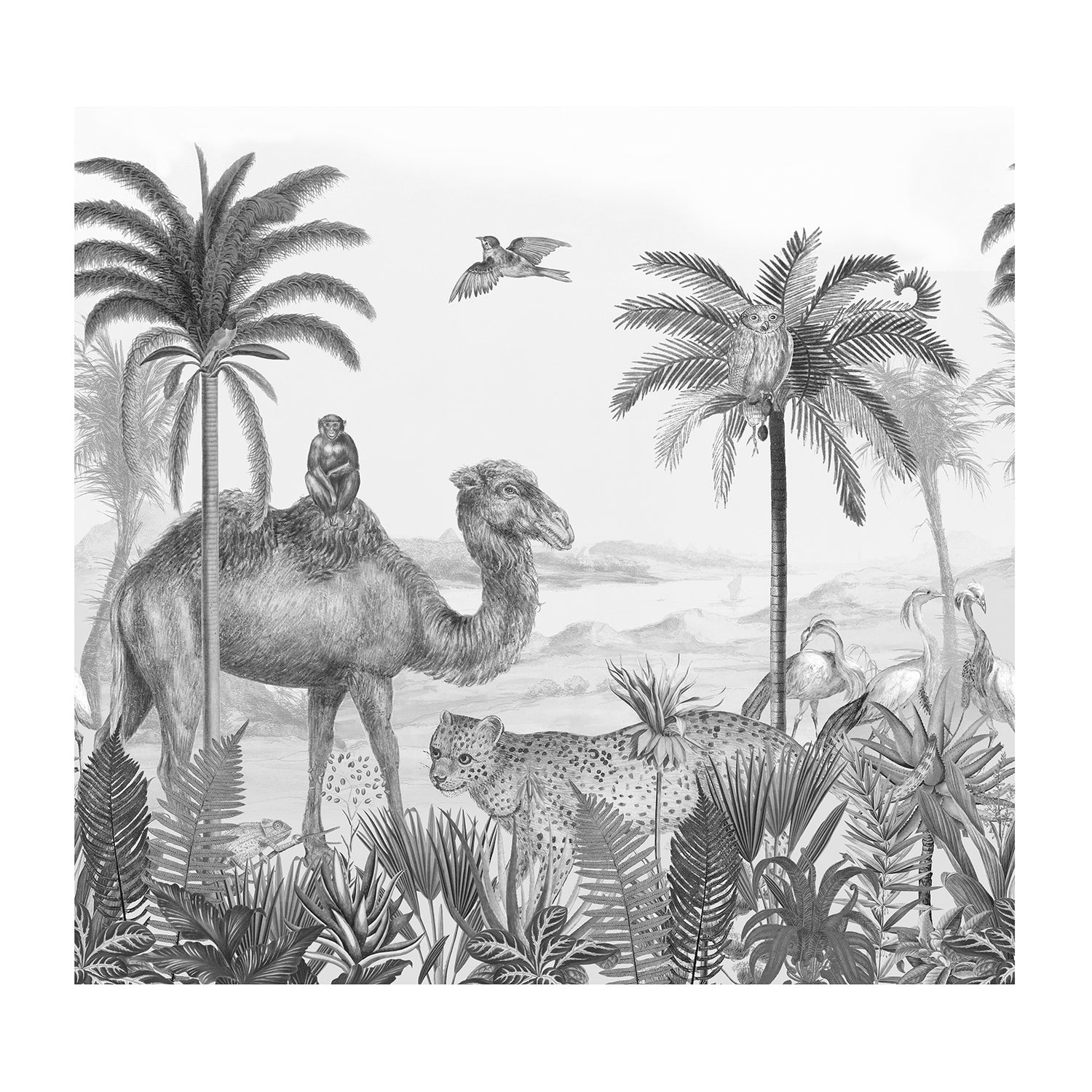 Art for the Home Fotobehang - Safari - 280x300 cm